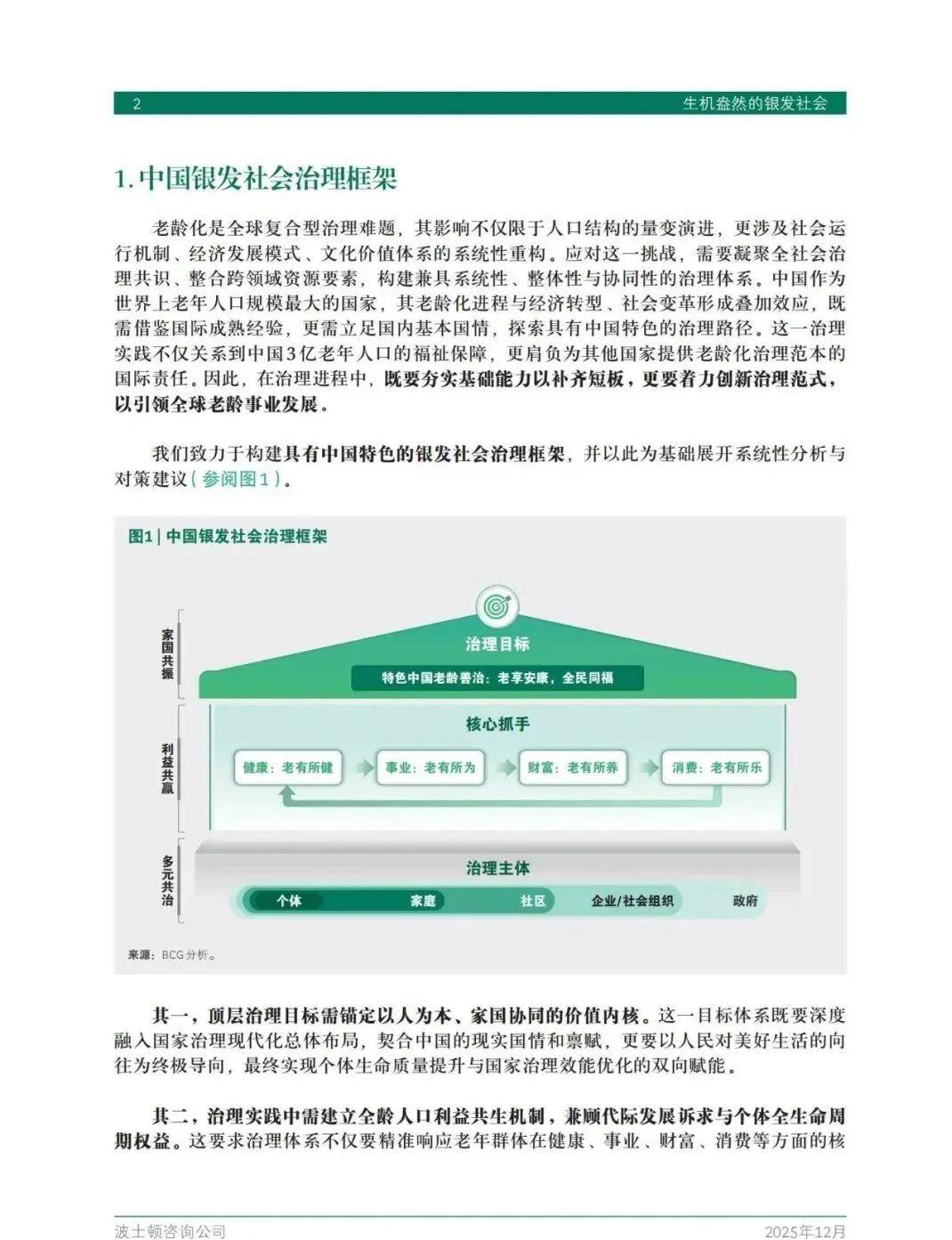 报告解读｜BCG波士顿咨询《生机盎然的银发社会》（附下载）