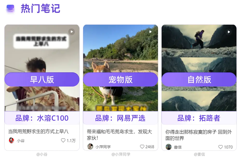 爱你老己、荒野求生……小红书用户都在关注什么
