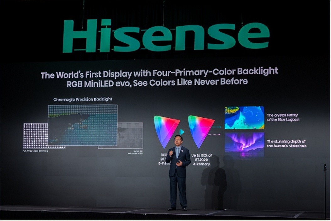 玲珑4芯加持 色彩再突破！海信全新RGB-Mini LED电视CES首发 3月登陆中国市场