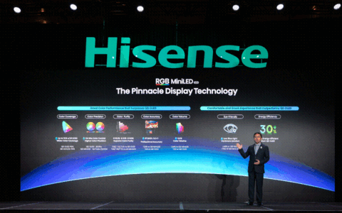 跨代领先！海信CES发布全新一代RGB-Mini LED电视