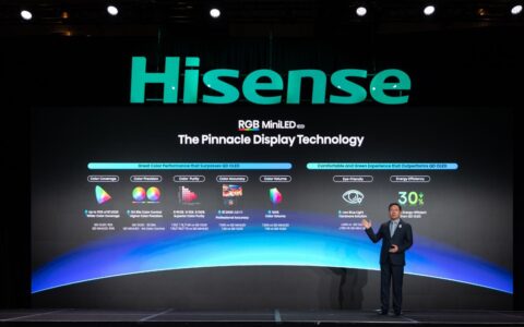 跨代领先，海信CES发布全新一代RGB-Mini LED电视