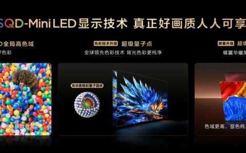 揭晓“好画质”本质答案，TCL发布双旗舰普及SQD-Mini LED技术
