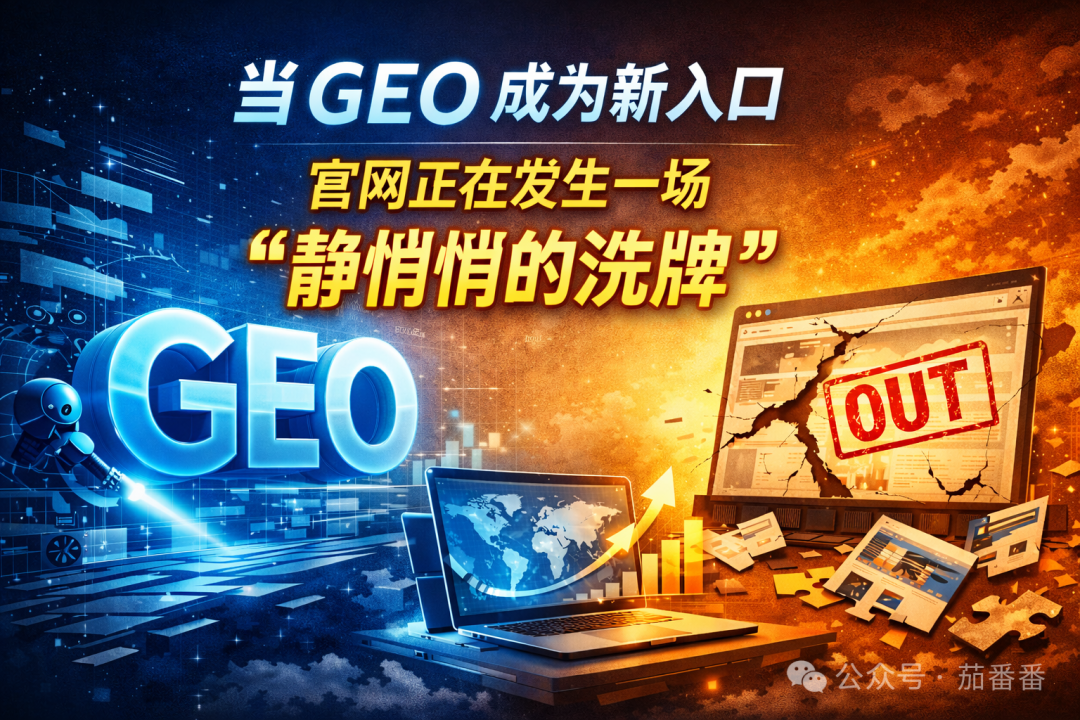 当 GEO 成为新入口，企业官网正在发生一场静悄悄的洗牌