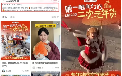 二次元过年，“吃谷人”有自己的年货