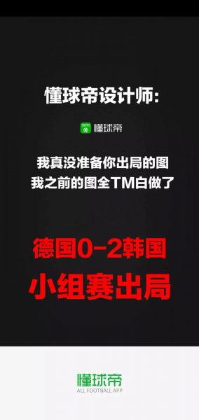 德国爆冷出局，懂球帝内容运营借势获千万流量增长的套路