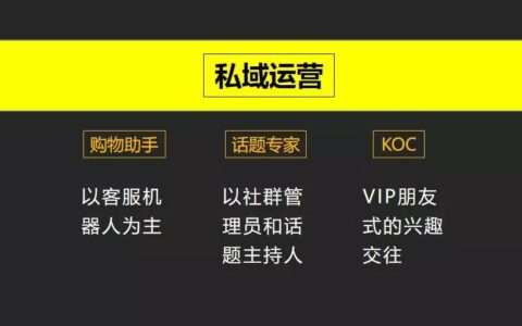 增长模式：私域运营，流量焦虑背后的二次突围
