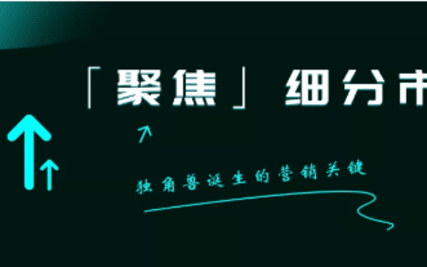 首席增长官：细分市场是独角兽诞生的营销关键