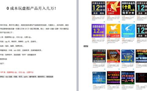 卖电影资源真的能躺赚，不信我就躺给你看！